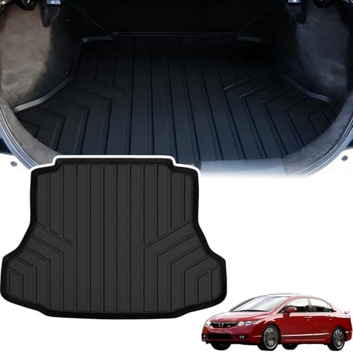 Cargo Mat for Honda Civic 2006 2007 2008 2009 2010 2011, All Weather TPE Custom by WAYIDSS