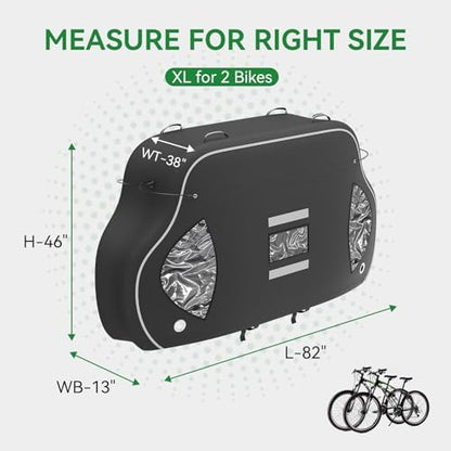 Bike Cover for Transport on Rack - Image 3