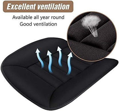 MYFAMIREA Car Seat Cushion Pad 1.2" Thick Comfort Seat Protector - Image 3