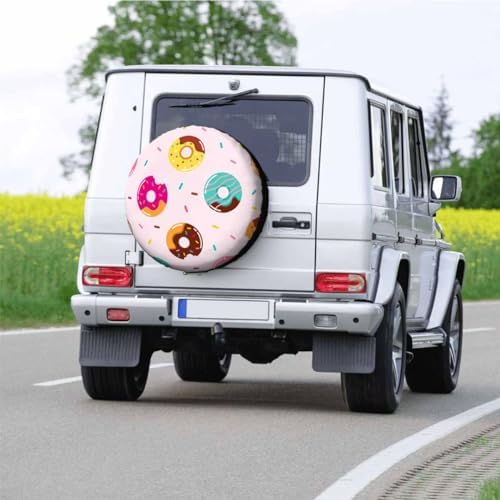 Donuts Spare Tire Cover for RV Trailer Sweet Chocolate Donut Candy - Image 5