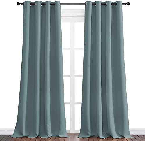 NICETOWN Modern Blackout Curtains, 2 Panels, W55 x L90-inch - Image 2
