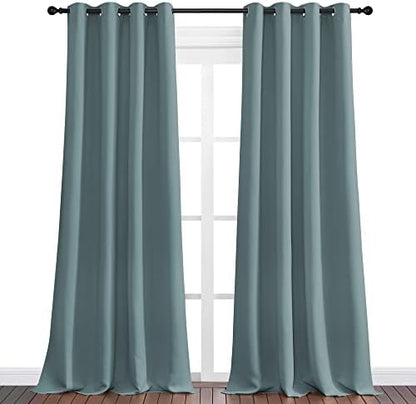 NICETOWN Modern Blackout Curtains, 2 Panels, W55 x L90-inch - Image 2