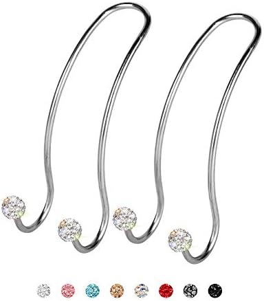 SAVORI Auto Hooks Bling Car Hangers Organizer Seat Headrest Hooks Strong and by SAVORI
