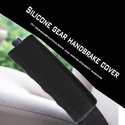 1 Pcs Car Handbrake Cover, Car Silicone Handle Sleeve, Brake Grip Sleeve - Image 5