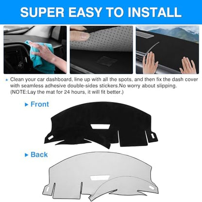 Autorder Dashboard Cover Mat for 1993 1994 1995 1996 Chevrolet Camaro - Image 5