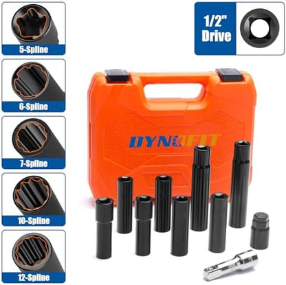Dynofit Spline Lug Nuts Socket Set - Image 2