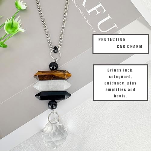 Crystal Hanging Car Charm, Healing Decor - Image 3