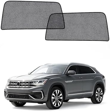 Car Window Shade for Vw Atlas 2018-2025, 2 Pack UV & Glare Protection, by Unknown