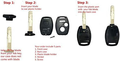 Horande Replacement Key Fob Cover Case fits - Image 4
