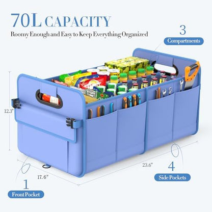 titiyiof Trunk Organizer For Suv & Sedan, Car Organizers and Storage, - Image 3
