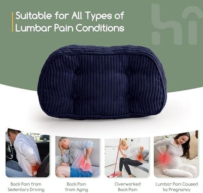 HIGOGOGO Lumbar Support Pillow for Recliner Chair/Accent Chair/Couch/Office - Image 6