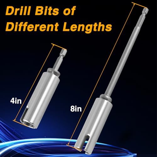 EVRBUL Stainless Steel Scissor Jack Slotted Drill Adapter T-Slot Drill - Image 3