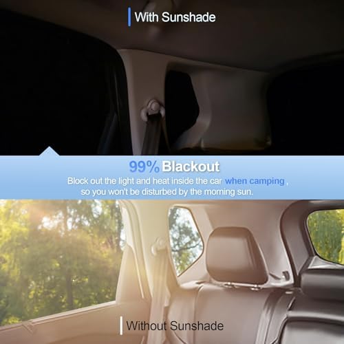 8pcs Car Window Shades for Nissan Rogue 2014-2020 Accessories, Windshield Side - Image 4