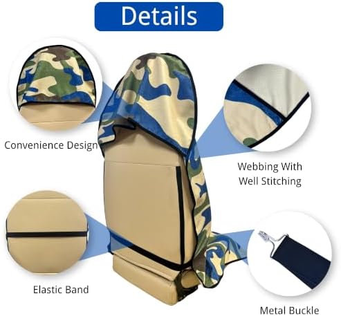 Waterproof Car Seat Cover for Front Seats, Protector for Cars SUVs Trucks - Image 3
