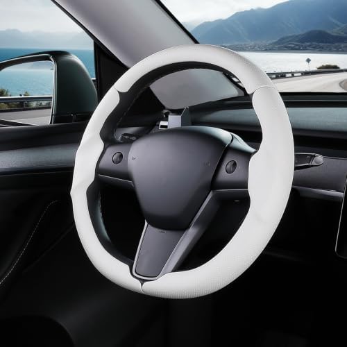 Steering Wheel Cover for Tesla Model 3 2017-2023/ Model Y 2020-2024 - Image 4