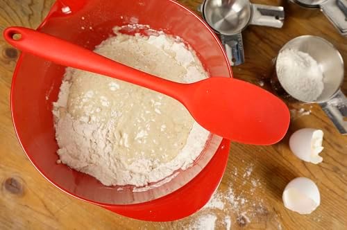 RSVP International Ela's Favorite Silicone Spatula Spoon, Scrape Sauces - Image 5