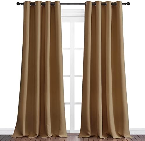 NICETOWN Sleek Blackout Curtains 96 inches Length - Image 2