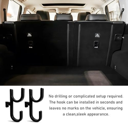 2 PCS Car Umbrella Hook, Stable Installation Rain Gear Hook Universal Towel - Image 5