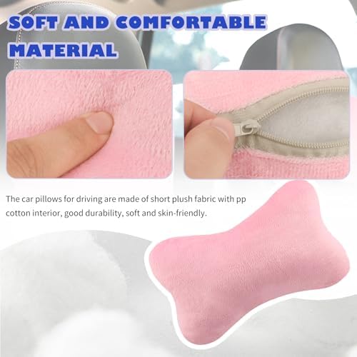 2PCS Car Headrest Pillow, Soft & Comfortable Car Neck Pillow - Image 4
