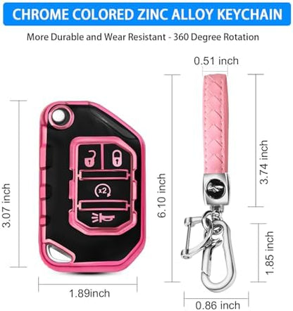 QBUC for Jeep Key Fob Cover - Image 5