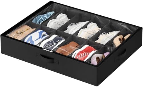 Lifewit Under Bed Shoe Storage Organizer Container, 1 Pack by Lifewit