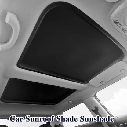 2PCS Car Sunroof Sunshade, Car Roof Cover, Foldable UV Reflector Reflective - Image 6