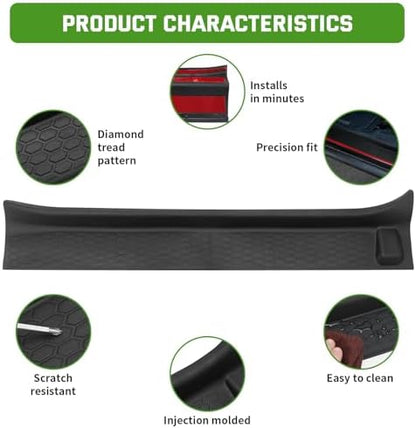 Door Sill Guards Kit Rubber Door Entry Guards Protector - Image 3