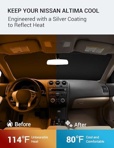 Proadsy Custom Fit Car Windshield Sun Shade - Image 3