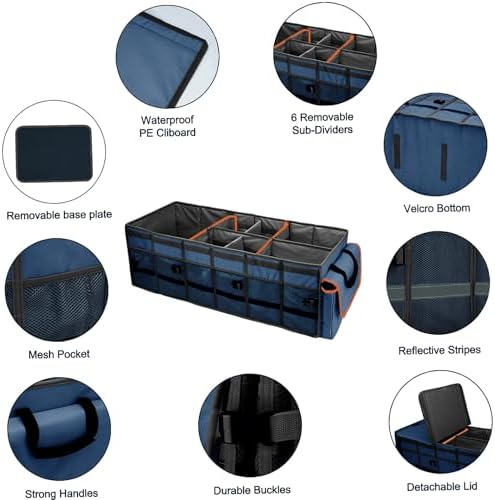 GDNasist Car Trunk Organizer and Storage - Image 6