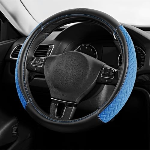 Skechers Steering Wheel Cover, Max Cushioning Leather Steering Wheel Cover by Unknown
