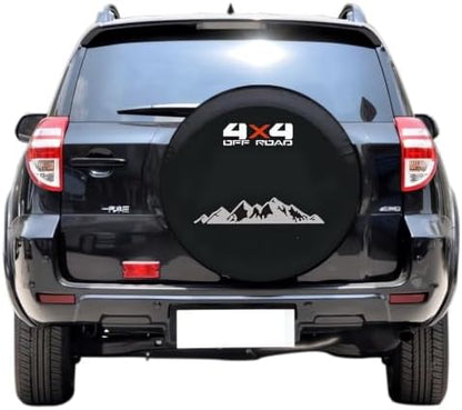 Spare Wheel Tire Cover for Jeep Cherokee Compass, 4x4 Off Road - Image 3