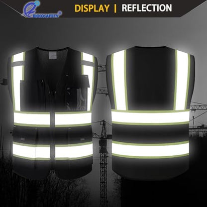 Safety Vest for Men Women with Pockets - Image 4