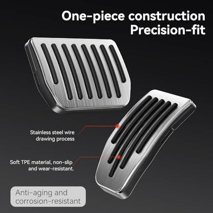YONZEE Pedal Covers for Tesla Model Y Juniper 2025-2026 and Model 3 Highland - Image 5