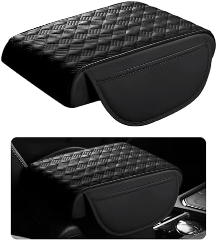 Car Armrest Cushion, 12.2"x8.3" Memory Foam Console Pad by Hbxdeco