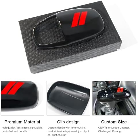 Gear Shift Knob Head Cover for Dodge Durango Accessories 2016-2025 2026 - Image 4