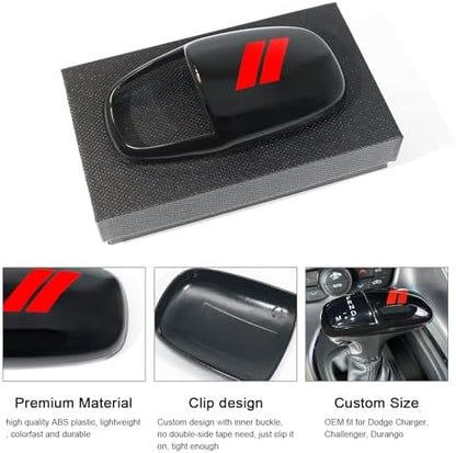 Gear Shift Knob Head Cover for Dodge Durango Accessories 2016-2025 2026 - Image 4