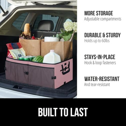 GORILLA GRIP Trunk Organizer for SUV and Cars, Large Capacity - Image 2