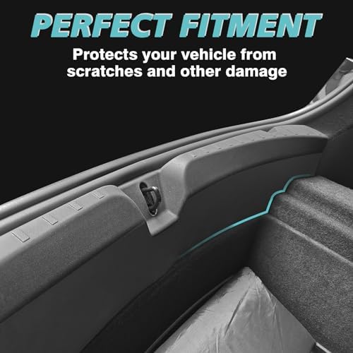 BestEvMod 2026 2025 2024 Tesla Model 3 Upgrade Rear Bumper & Trunk Sill Cover - Image 3