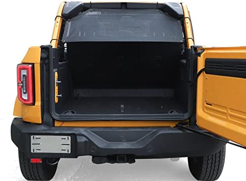 JeCar Trunk Mesh Sunshade Rear Cargo Interior Accessories - Image 6
