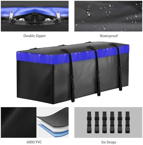 FORWODE 60x20x6 Hitch Carrier for 2 Inch Receiver, 500LB Capacity Hitch Mount - Image 5