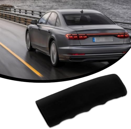 QODOLSI 1 PC Car Handbrake Handle Cover, 4.8" x 1.65" x 1.41" Silicone Wavy - Image 4