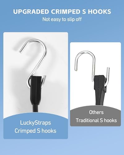 Lucky Straps 6 Inch Short Rubber Bungee Cords - Image 3