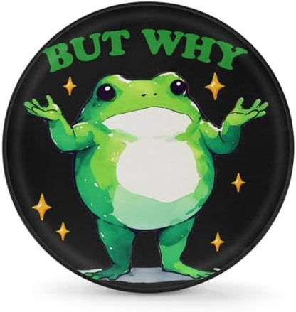 Rv Spare Tire Cover Wheel Funny Animal Frog Tire Covers Wheel Protectors by FengQuGou