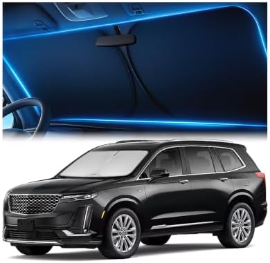 Magnelex Windshield Sun Shade for Cadillac XT6 2020-2025, Foldable Car Window by Magnelex