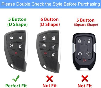 Leather Key Fob Cover, Compatible - Image 2