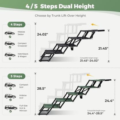 4‑Step Dog Stairs for Car Trunk - Image 3
