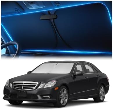 Magnelex Windshield Sun Shade for Mercedes E Class 2010-2016, Foldable Car by Magnelex