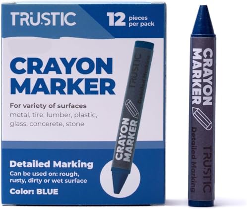 Lumber Crayon for Wood, Tire Paint Marker Crayons by Trustic