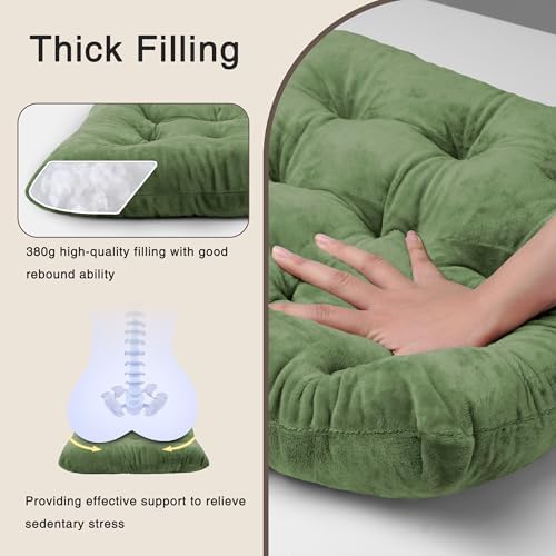 OVOV 1 Pack Chair Cushions for Dining Chairs 15.5"x15.5" Green - Image 6