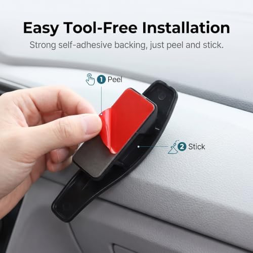 2 PCS Car Trunk Umbrella Holder Clip, Heavy‑Duty ABS Umbrella Fixing Clamp - Image 5